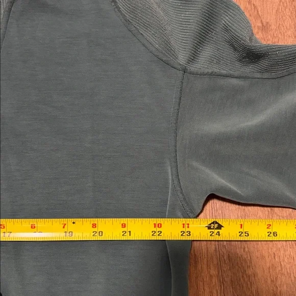 Lululemon Brushed Softstreme Ribbed Half Zip - Picture 4 of 9